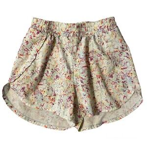 All In Motion Girls 7/8 (M) Athletic Shorts Multicolored Print Running F…